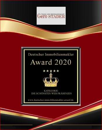 Award 2020 - Gero Stader
