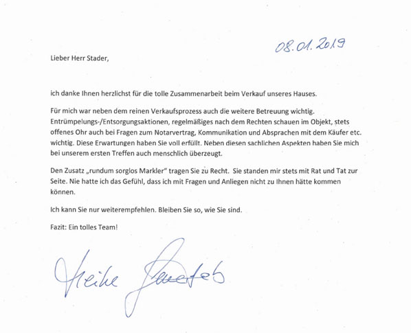 Brief aus Berlin Rudow