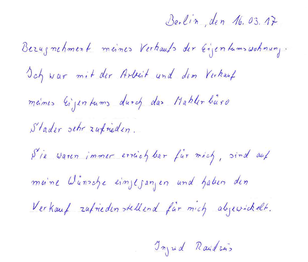 Brief aus Berlin-Lichtenrade