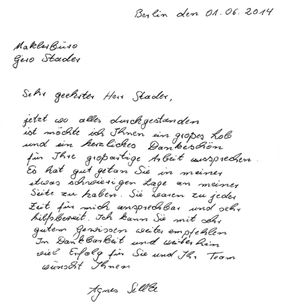 Brief aus Berlin-Britz