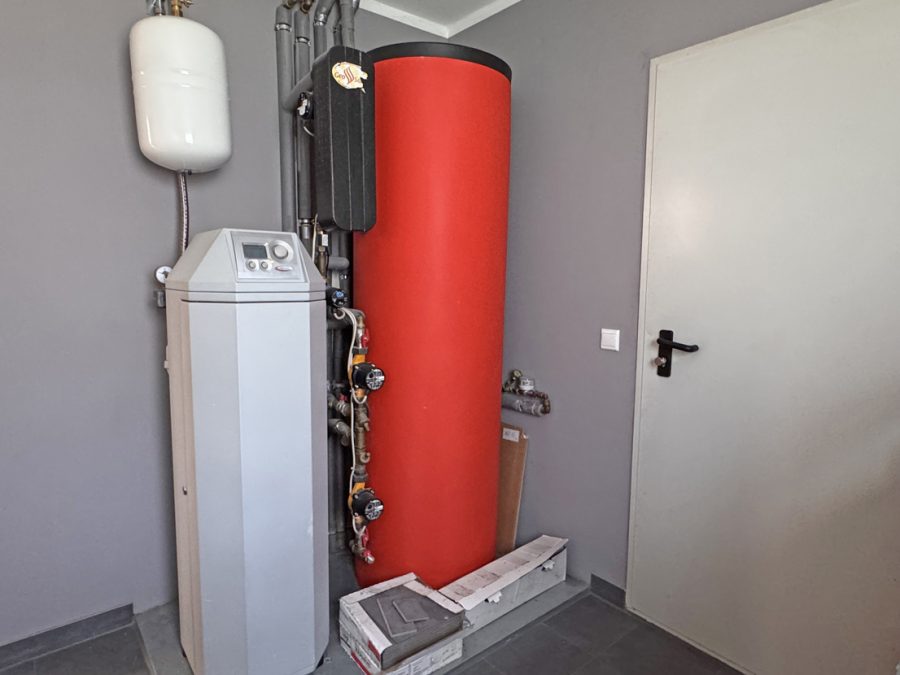 Wirtschaftsraum Erdwärmepumpe