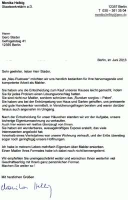 Eigentumswohnung Berlin Spandau - Referenz