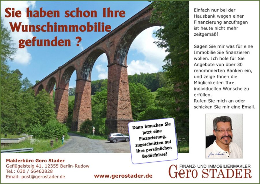 Finanzierung gewünscht?