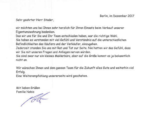 Wohnung Berlin-Altglienicke - Referenz
